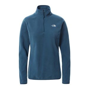 The North Face • Women’s Teal 3/4 Zip Fleece Pullover